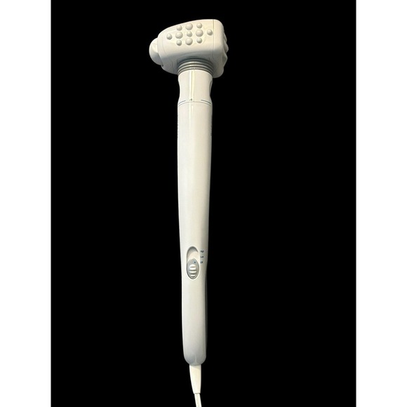 Brookstone TheraSpa Turbo Massager Vibrating Body Wand BAM5000 w/ Power Cord - Picture 9 of 12